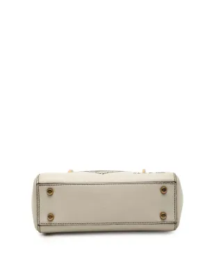 Christian Dior Vintage レディ ディオール サッチェル ミニ カーフスキン ホワイト - サムネイル4