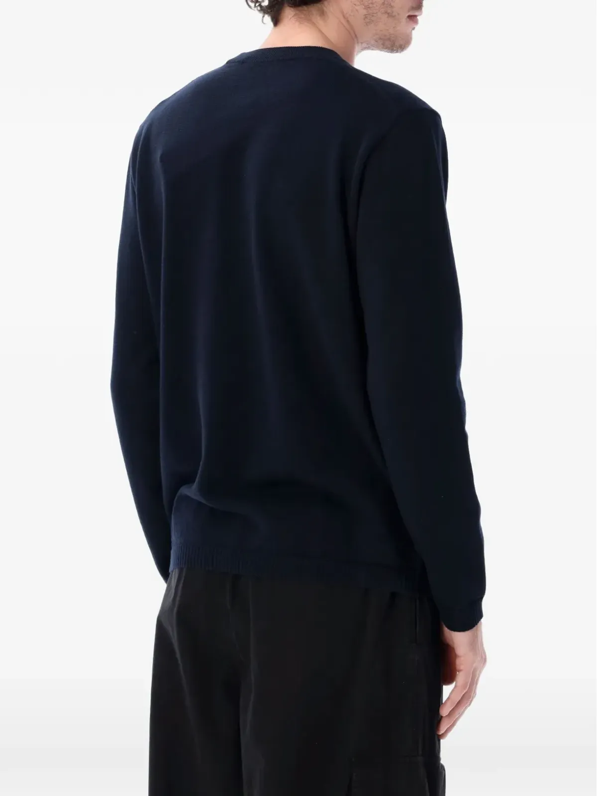 Stone Island ロゴパッチニットセーター - 画像2