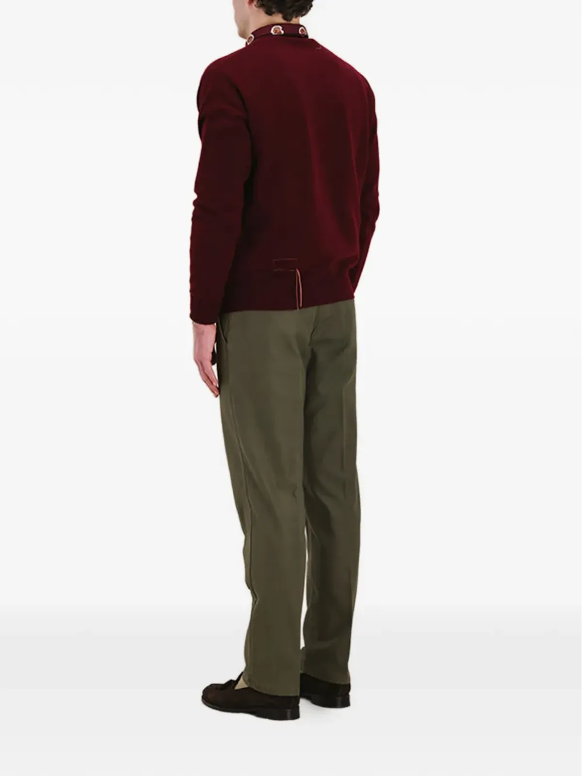 Fortela Cooper cashmere sweater - Red - 画像3