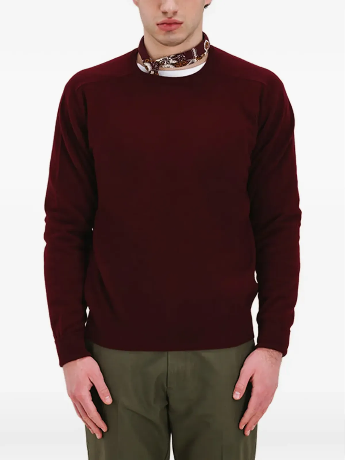 Fortela Cooper cashmere sweater - Red - 画像4