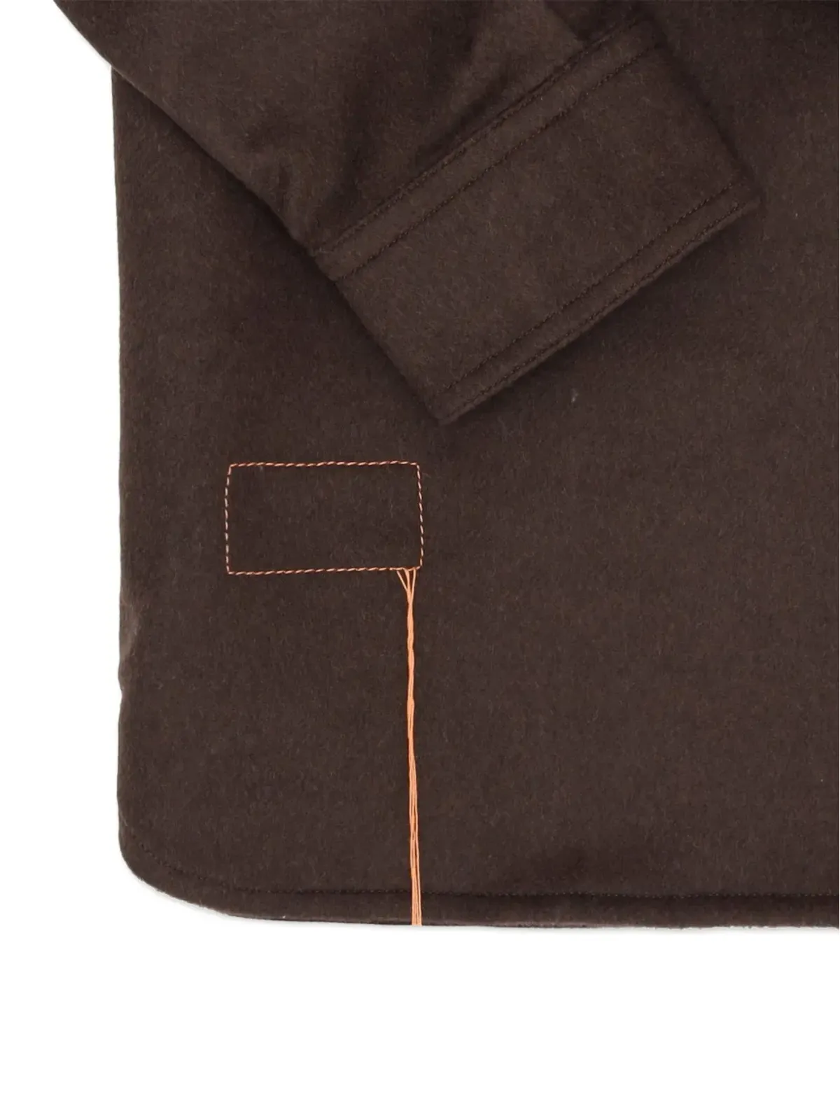 Fortela Cpo2.0 chest-pockets shirt - Brown - 画像4