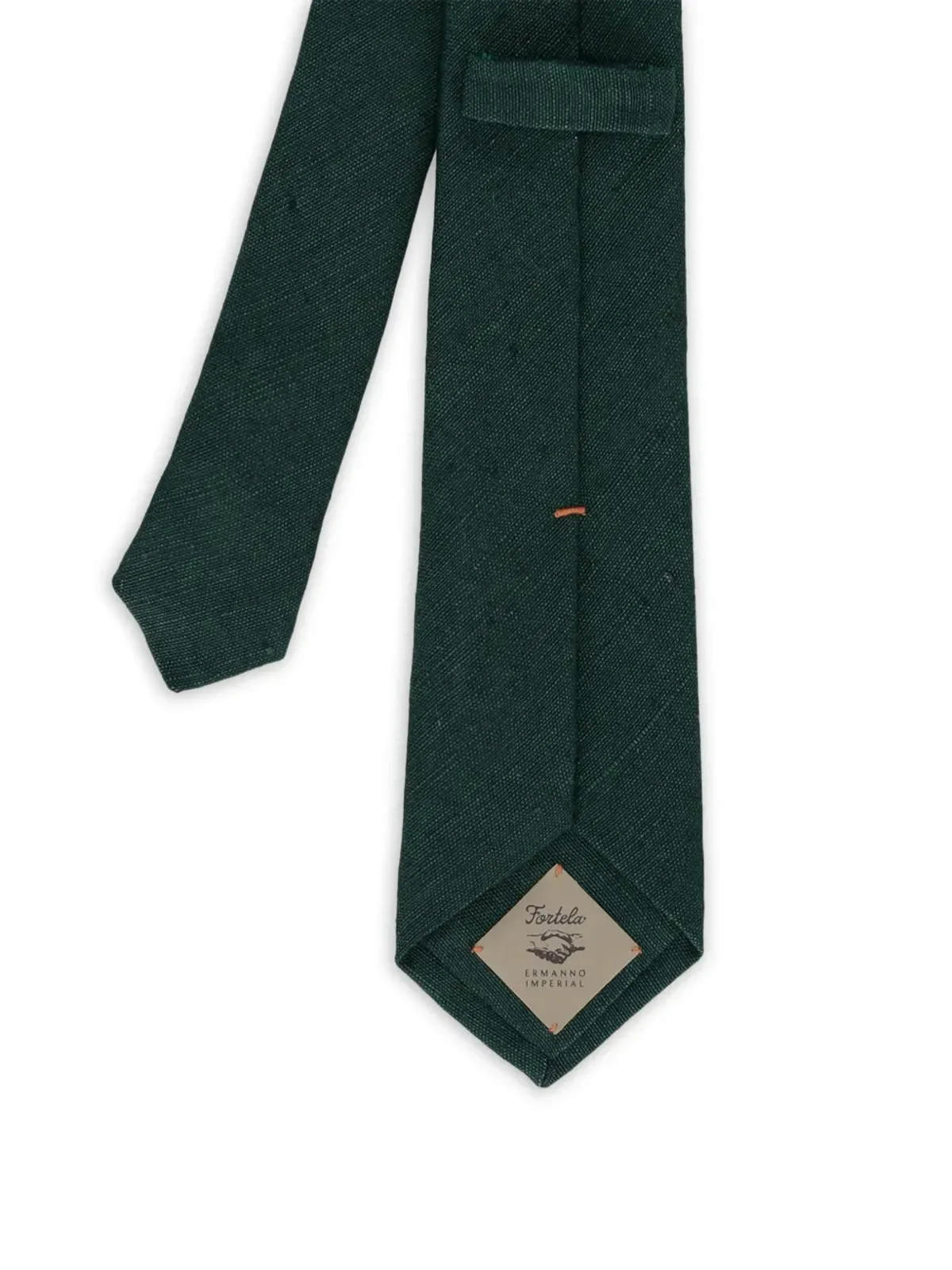 Fortela x Ermanno Imperial hemp tie - Green - 画像2