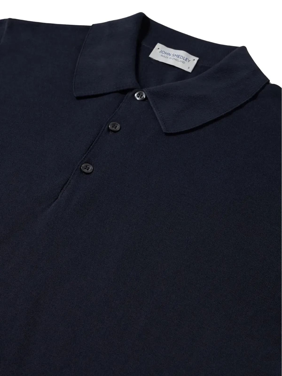 Fortela Finchley ボタン付きコットンポロシャツ - Blue - 画像2
