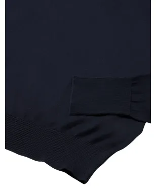 Fortela Finchley ボタン付きコットンポロシャツ - Blue - サムネイル3
