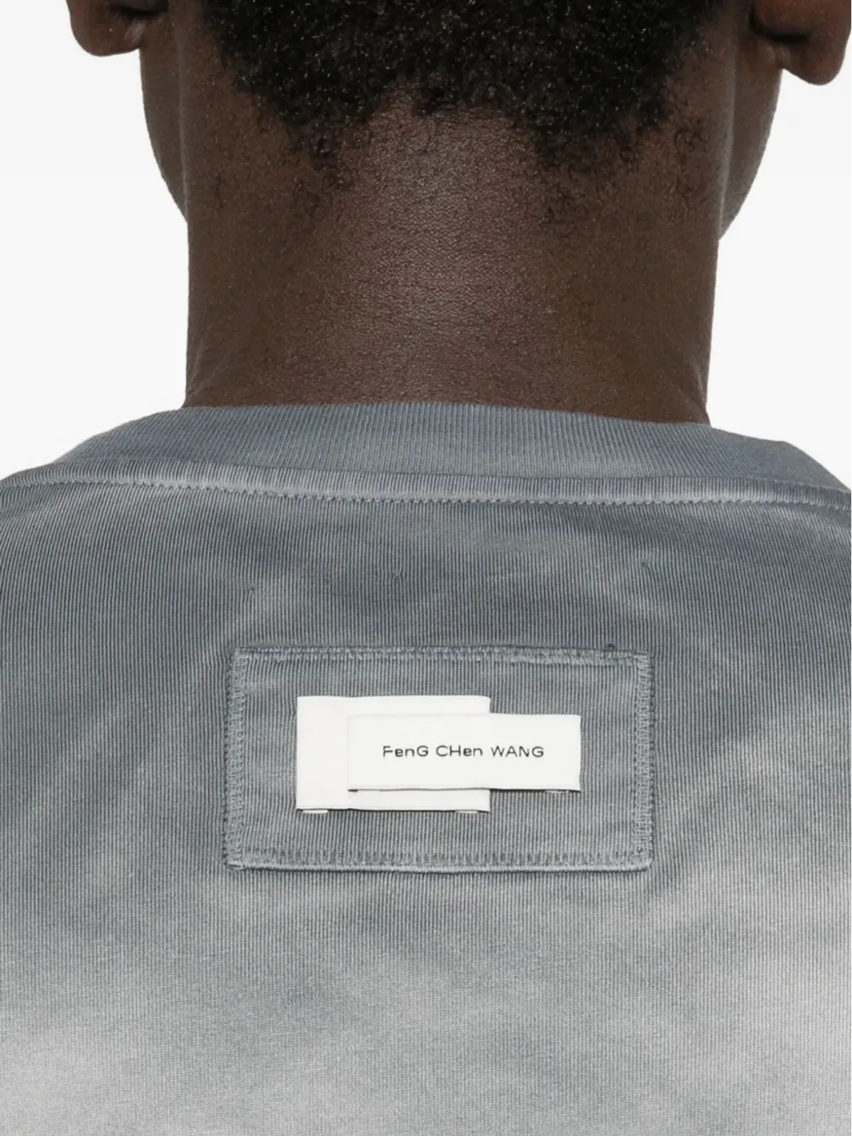 Feng Chen Wang 長袖Tシャツ - グレー - 画像5