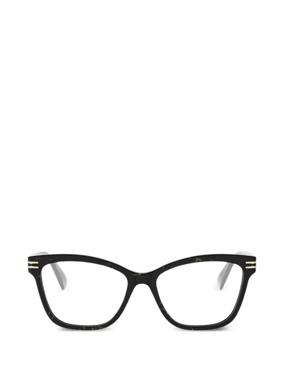 Bvlgari B.Zero1 キャットアイ眼鏡 ブラック - 画像1
