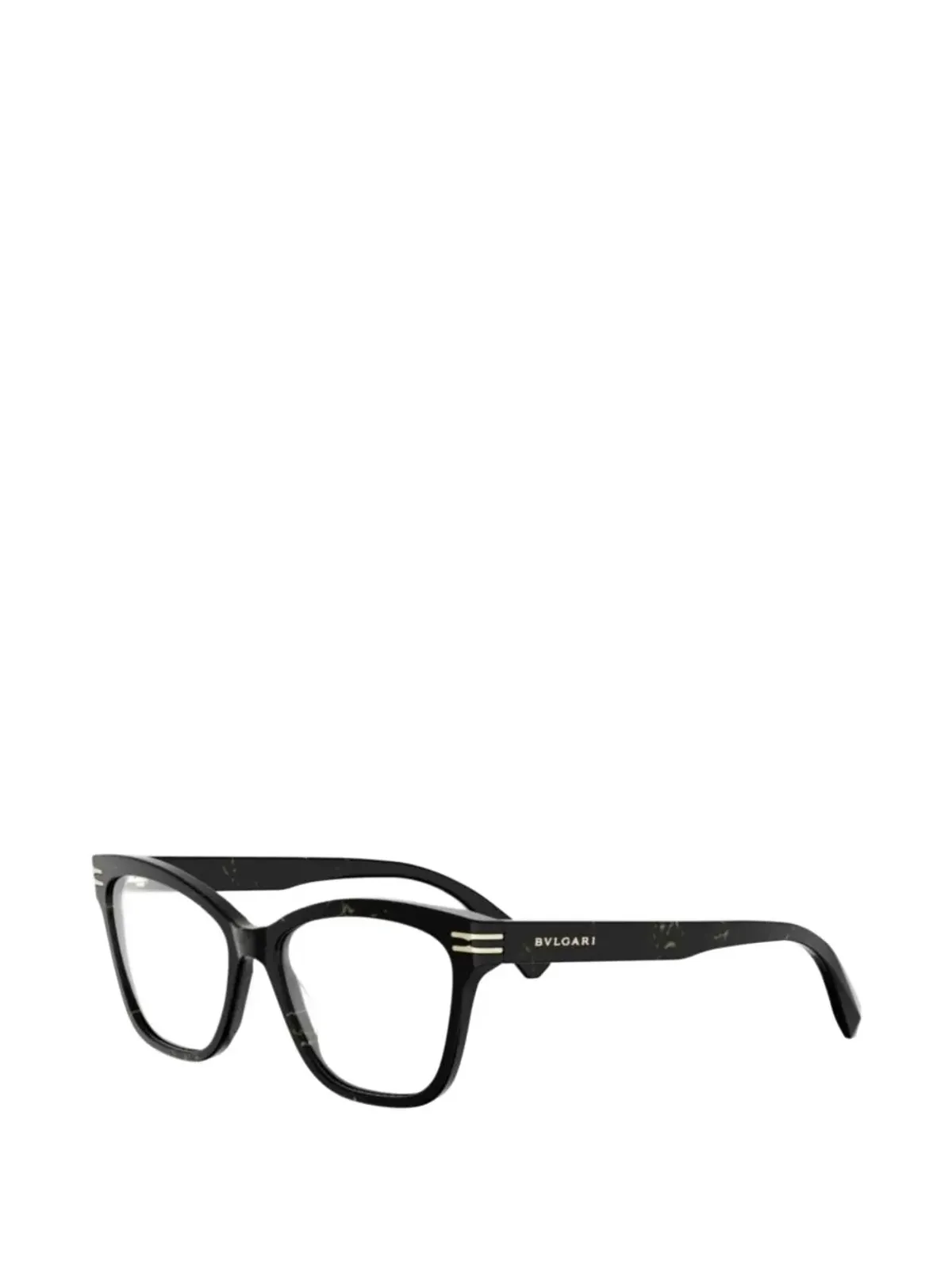 Bvlgari B.Zero1 キャットアイ眼鏡 ブラック - 画像2