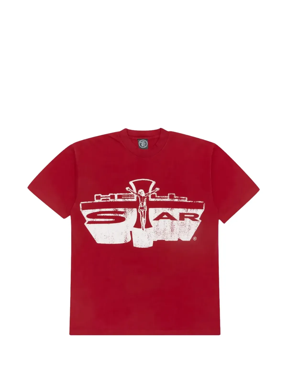 HELLSTAR グラフィックTシャツ - レッド - 画像1