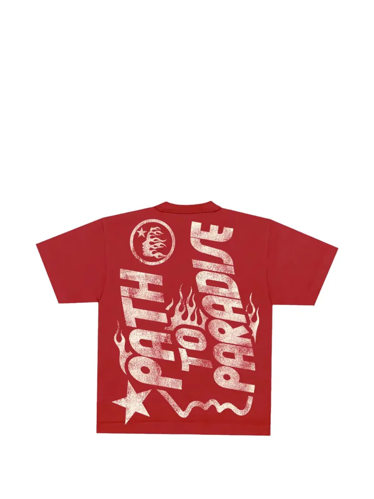 HELLSTAR グラフィックTシャツ - レッド - 画像2