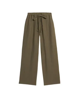 Fortela Jaleh drawstring trousers - Green - サムネイル1