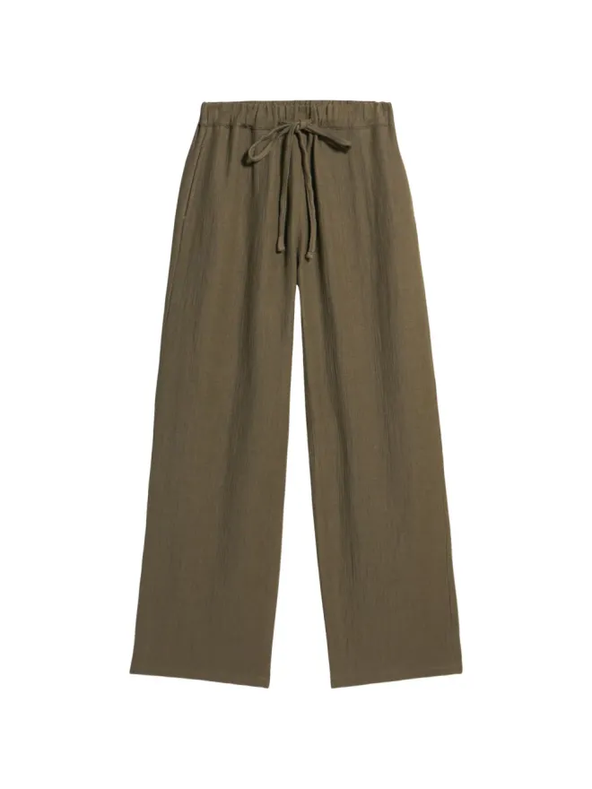 Fortela Fortela Jaleh drawstring trousers - Greenの商品画像