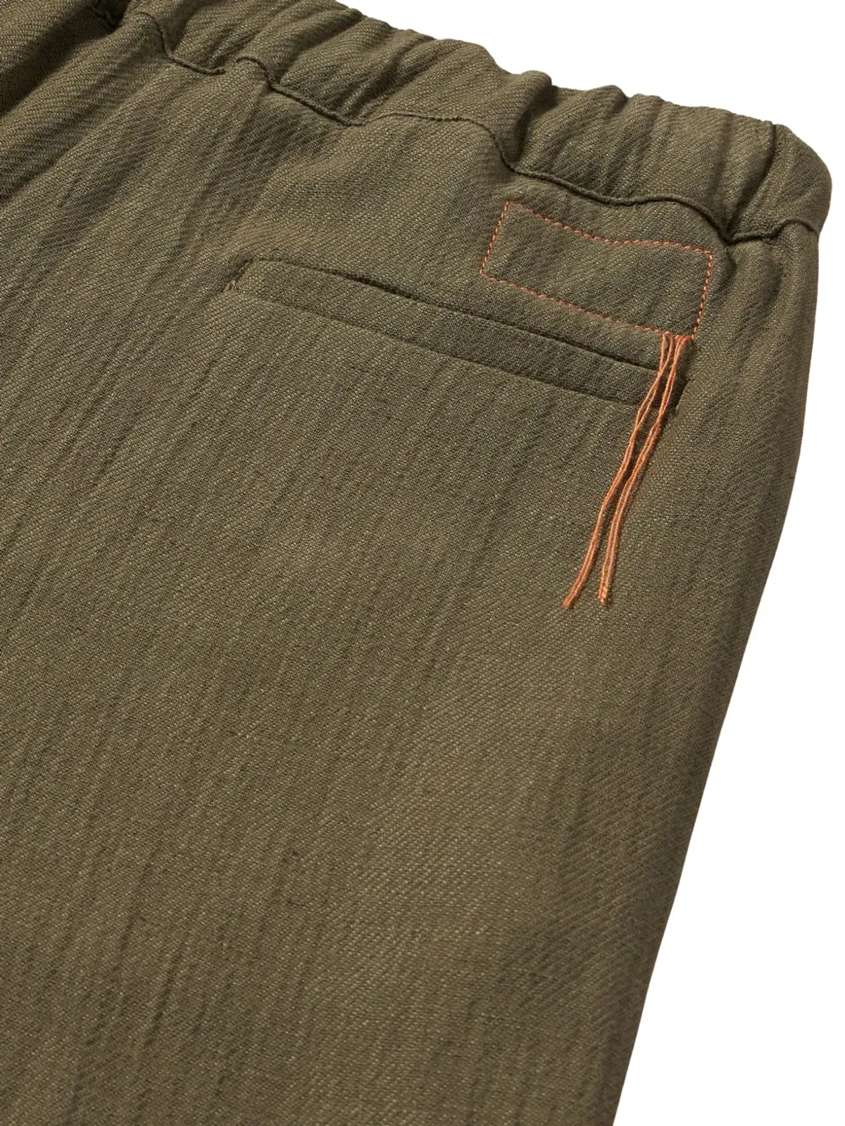 Fortela Jaleh drawstring trousers - Green - 画像4