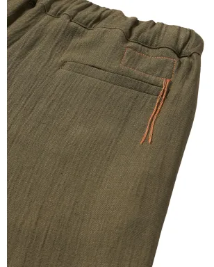 Fortela Jaleh drawstring trousers - Green - サムネイル4