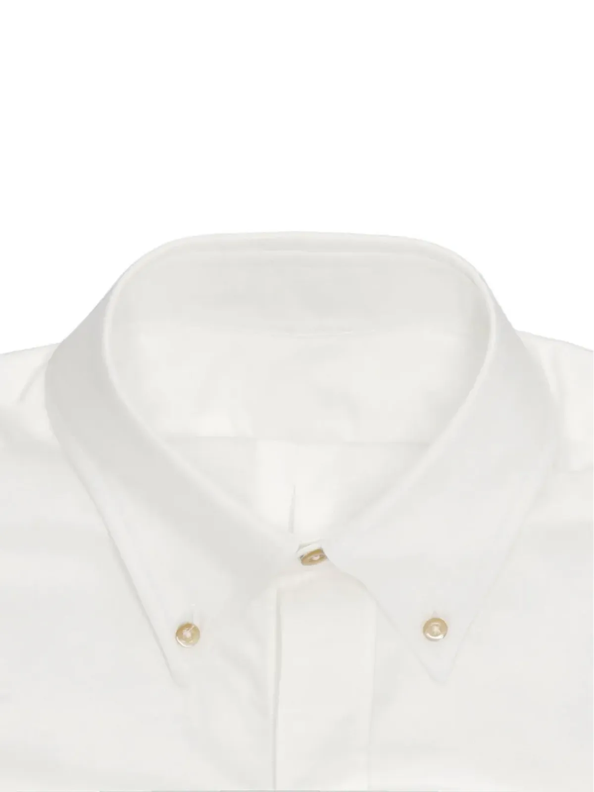 Fortela King patch-pocket oxford shirt - White - 画像3