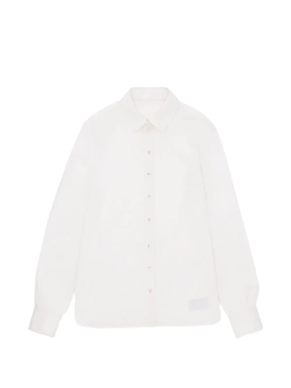 Fortela Ginette buttoned silk shirt - White - 画像1