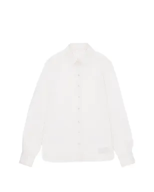 Fortela Ginette buttoned silk shirt - White - サムネイル1