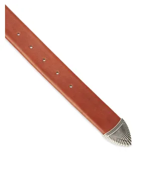 Fortela Clayton レザー バックルベルト - Brown - サムネイル5