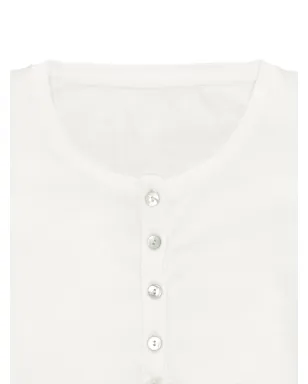Fortela コラリアンプ長袖Tシャツ - ホワイト - サムネイル3