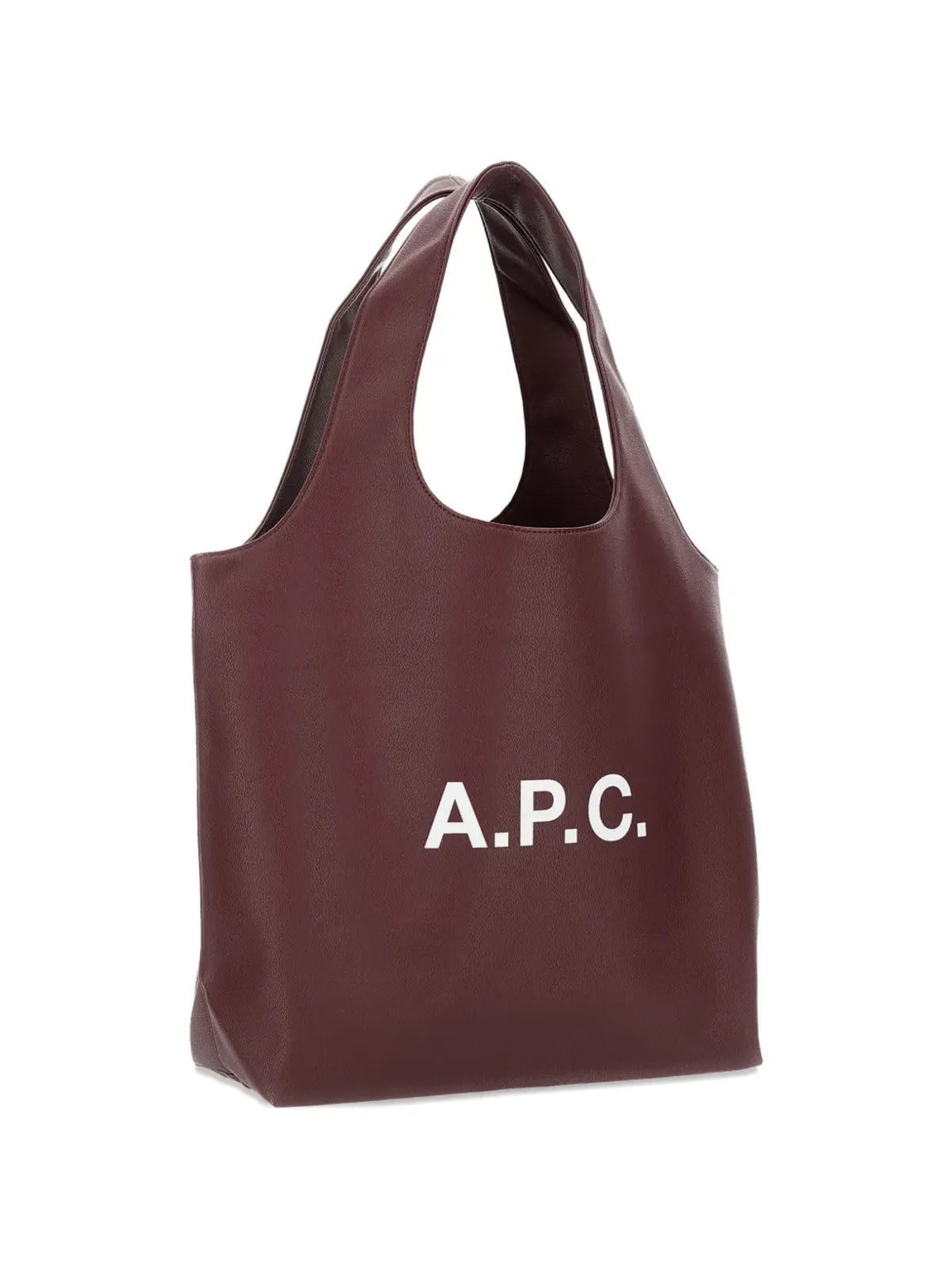 A.P.C. ロゴプリント ショルダーバッグ - ブラウン - 画像3
