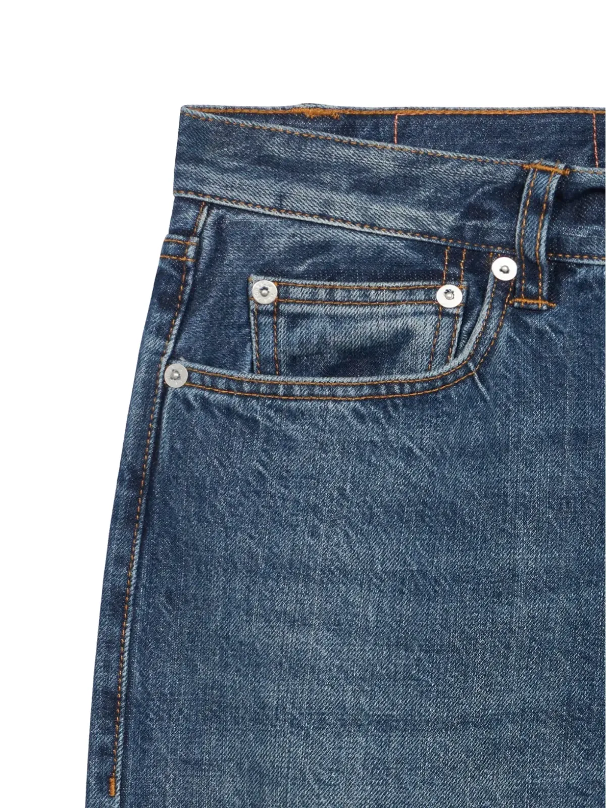 Fortela 911 Superjohn Selvedge 5-pocket jeans - Blue - 画像4