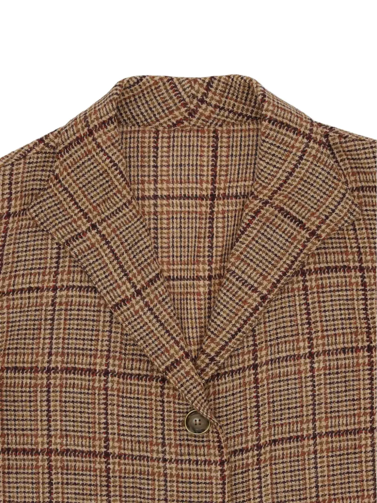 Fortela Scotland checked blazer - Brown - 画像5