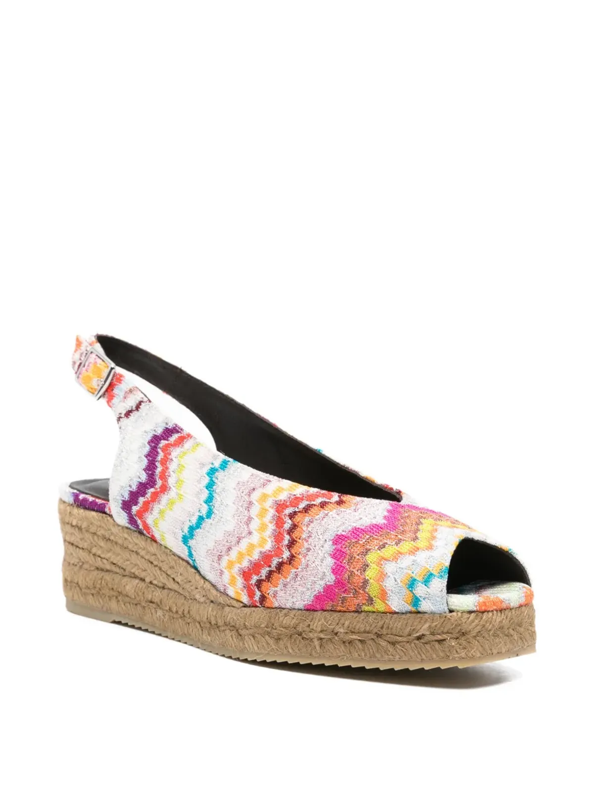 Missoni ジグザグミュール - ホワイト - 画像2