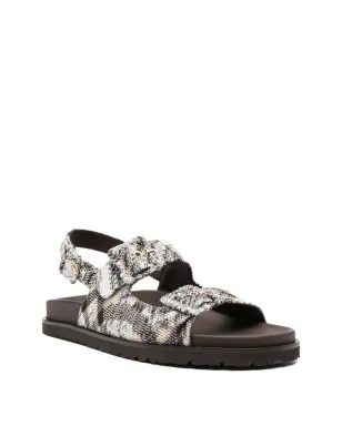 Missoni バックルストラップサンダル - サムネイル2