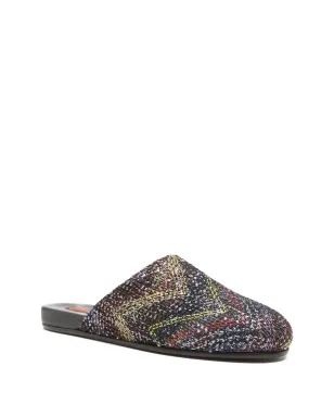 Missoni スパンコール付きフラットミュール - ブラック - サムネイル2