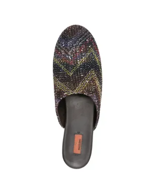 Missoni スパンコール付きフラットミュール - ブラック - サムネイル4