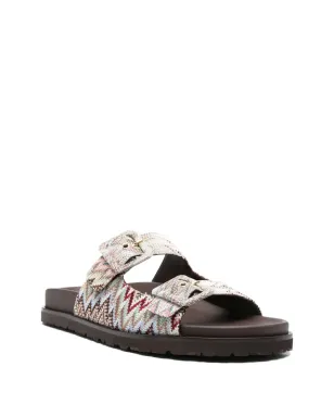 Missoni クリアスネークサンダル ピンク - サムネイル2