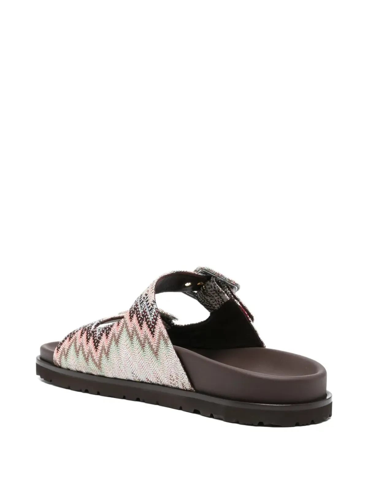 Missoni クリアスネークサンダル ピンク - 画像3