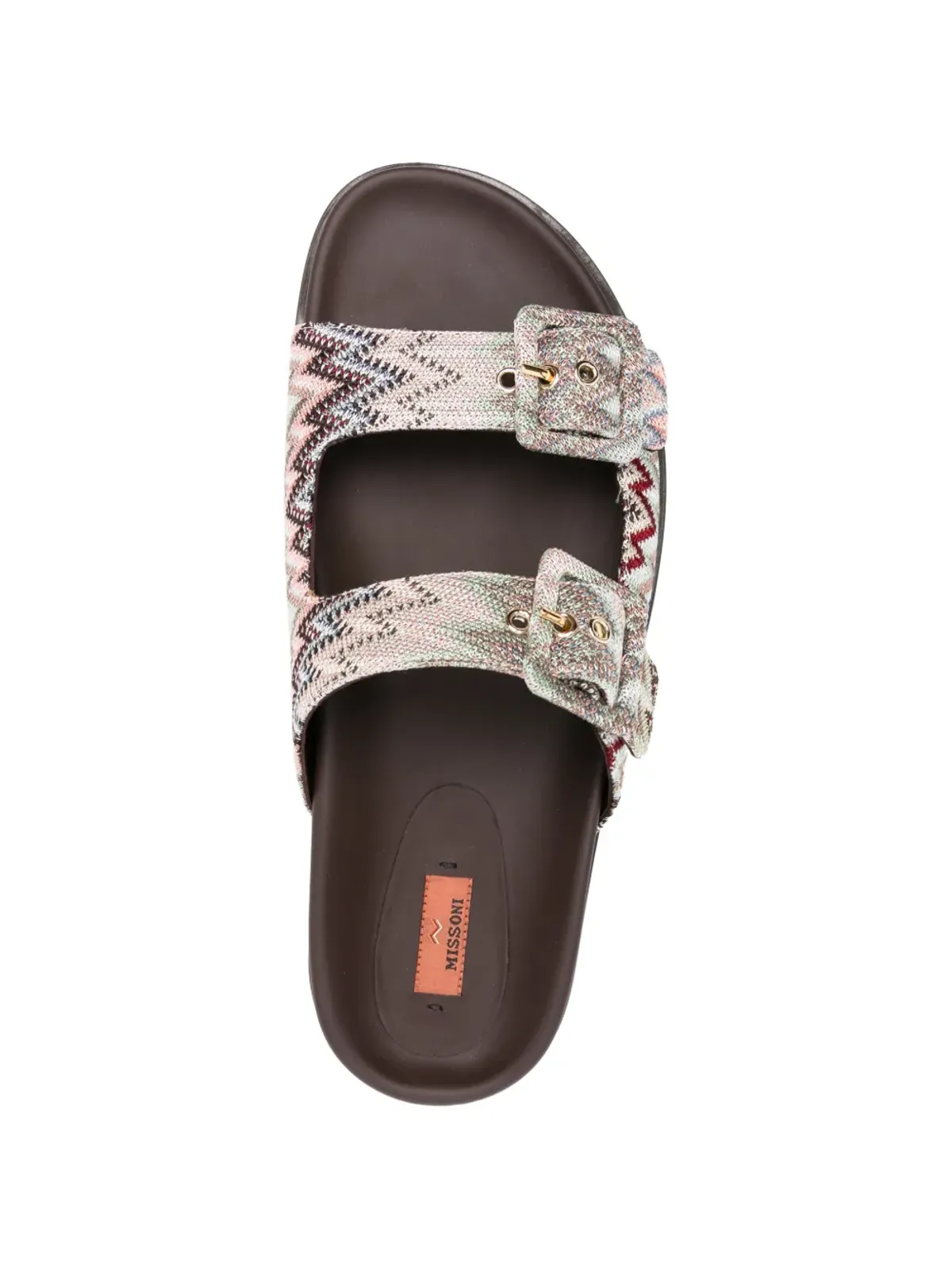 Missoni クリアスネークサンダル ピンク - 画像4