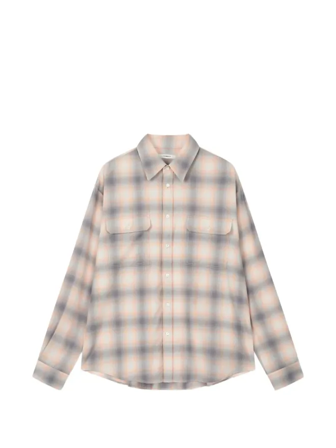 TOMBOY TOMBOY チェック柄胸ポケットシャツの商品画像