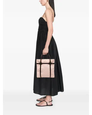 Loewe ビンテージ アナグラム コーテッドキャンバス トートバッグ（2010-2025）- ピンク - サムネイル2