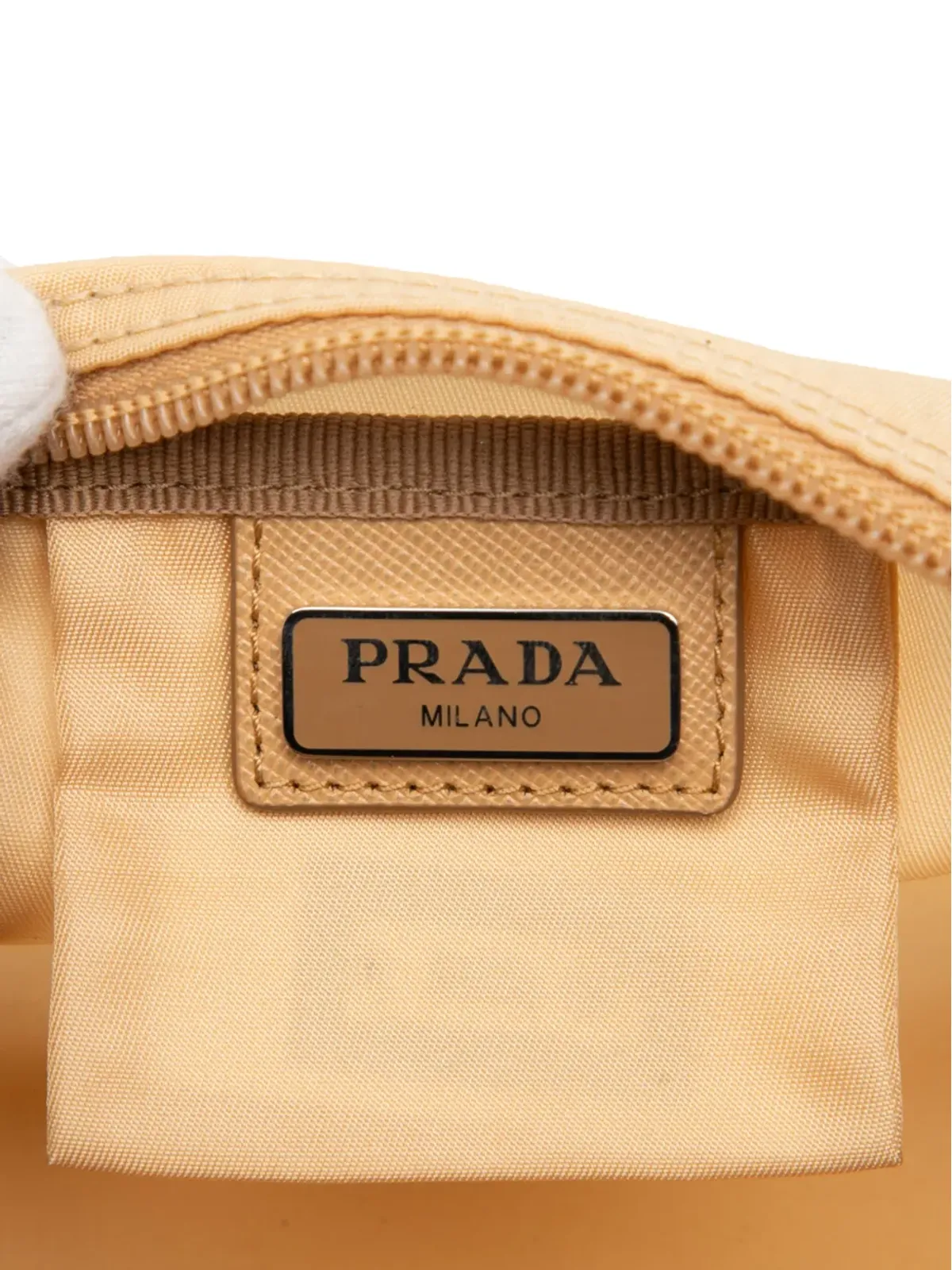 Prada Pre-Owned テッソート コスメティックポーチ - 画像5