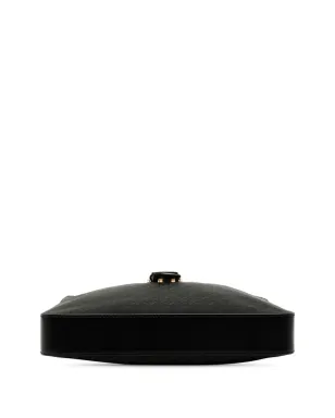 Loewe ビンテージ 20世紀アナグラム キャンバス ショルダーバッグ - ブラック - サムネイル4
