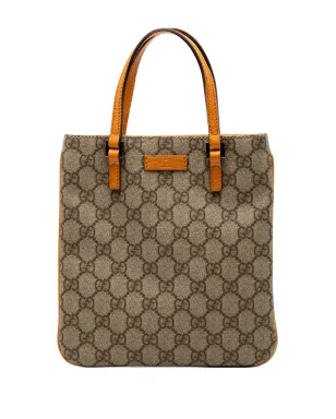 Gucci Pre-Owned GG Supreme ハンドバッグ（ブラウン） - サムネイル1