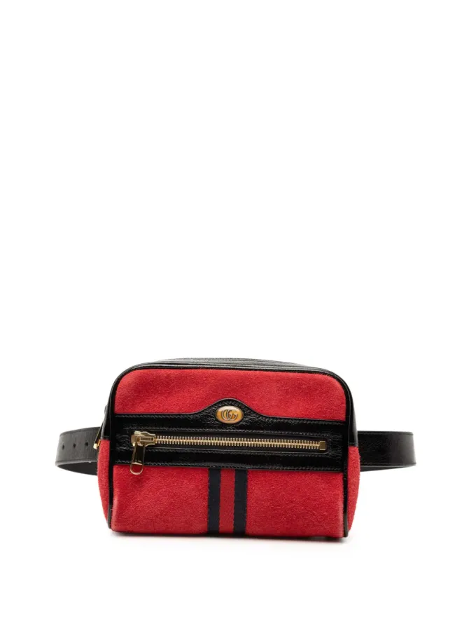 Gucci Pre-Owned Gucci Pre-Owned 小型スエード Ophidia ベルトバッグの商品画像