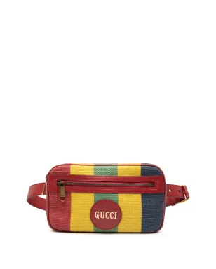 Gucci Pre-Owned バイアデラ キャンバスストライプ ベルトバッグ - マルチカラー - サムネイル1