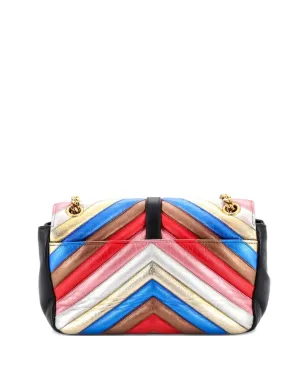 Saint Laurent Pre-Owned クラシックモノグラム スラウチー エンベロープ マテラスチェボン レザー ミディアム サッチェル - ブラック - サムネイル2