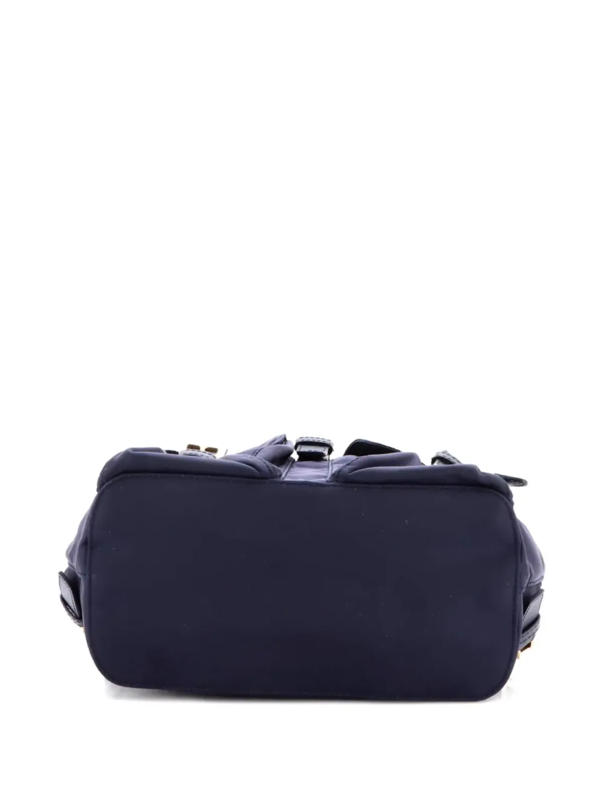 Prada Pre-Owned Re-Edition 1978 Pocket Re-Nylon with Saffiano Leather backpack - Blue - 画像3