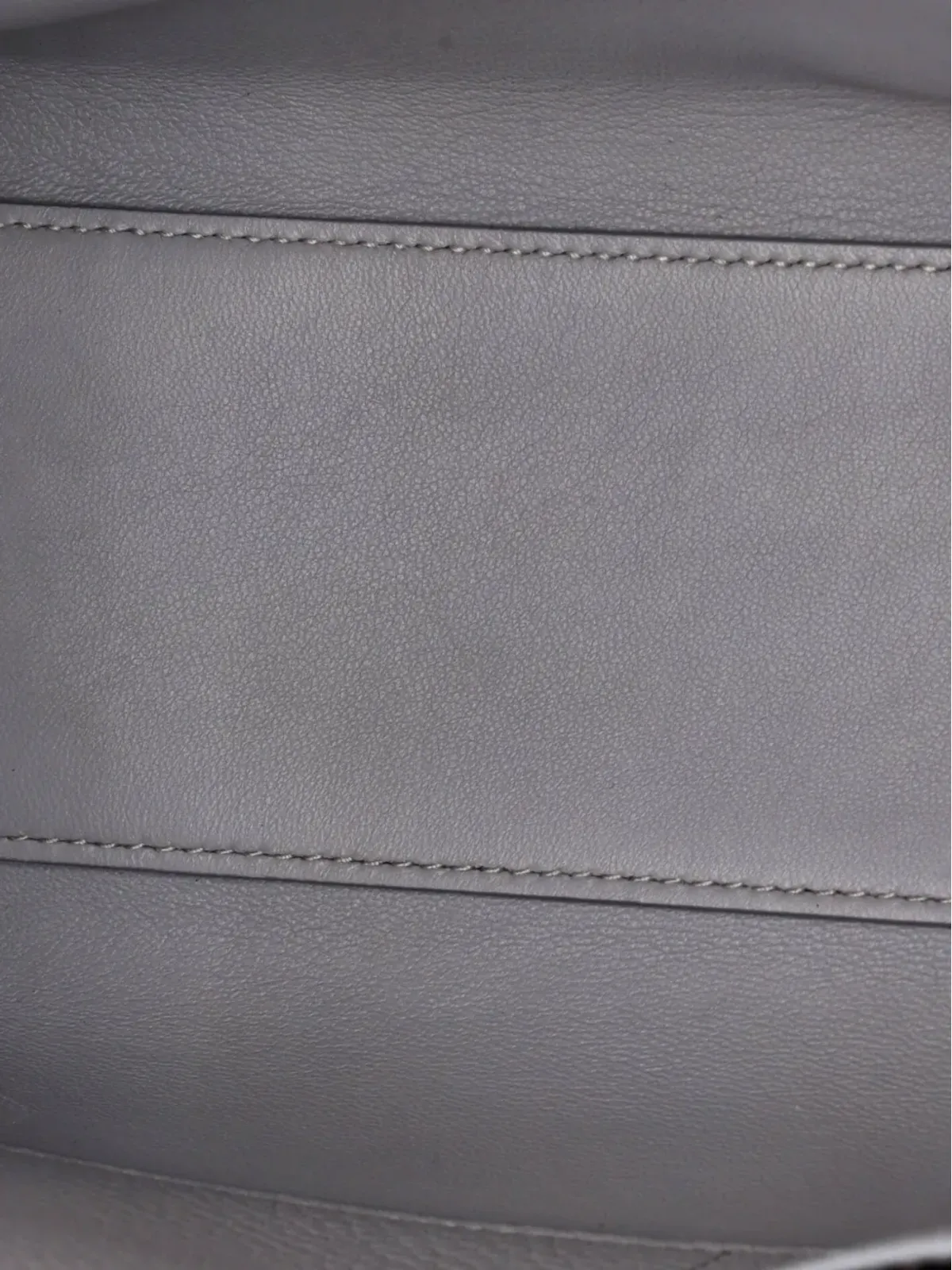 Burberry Pre-Owned Frances Tote Leather Mini shoulder bag - Grey - 画像5
