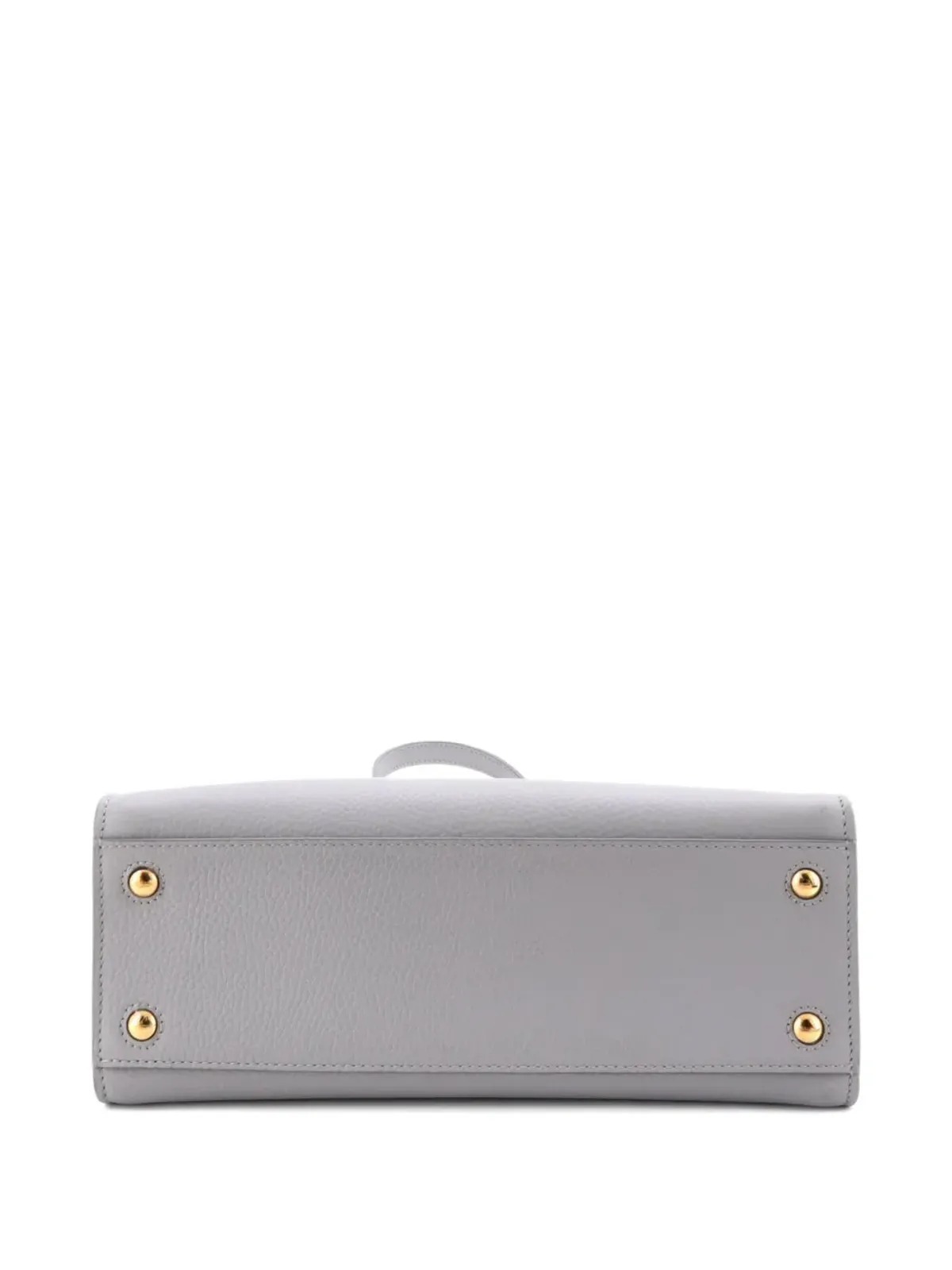 Burberry Pre-Owned Frances Tote Leather Mini shoulder bag - Grey - 画像4