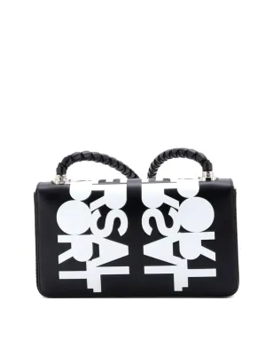 Burberry Pre-Owned ユニバーサルパスポートプリントレザー クロスボディバッグ - サムネイル2