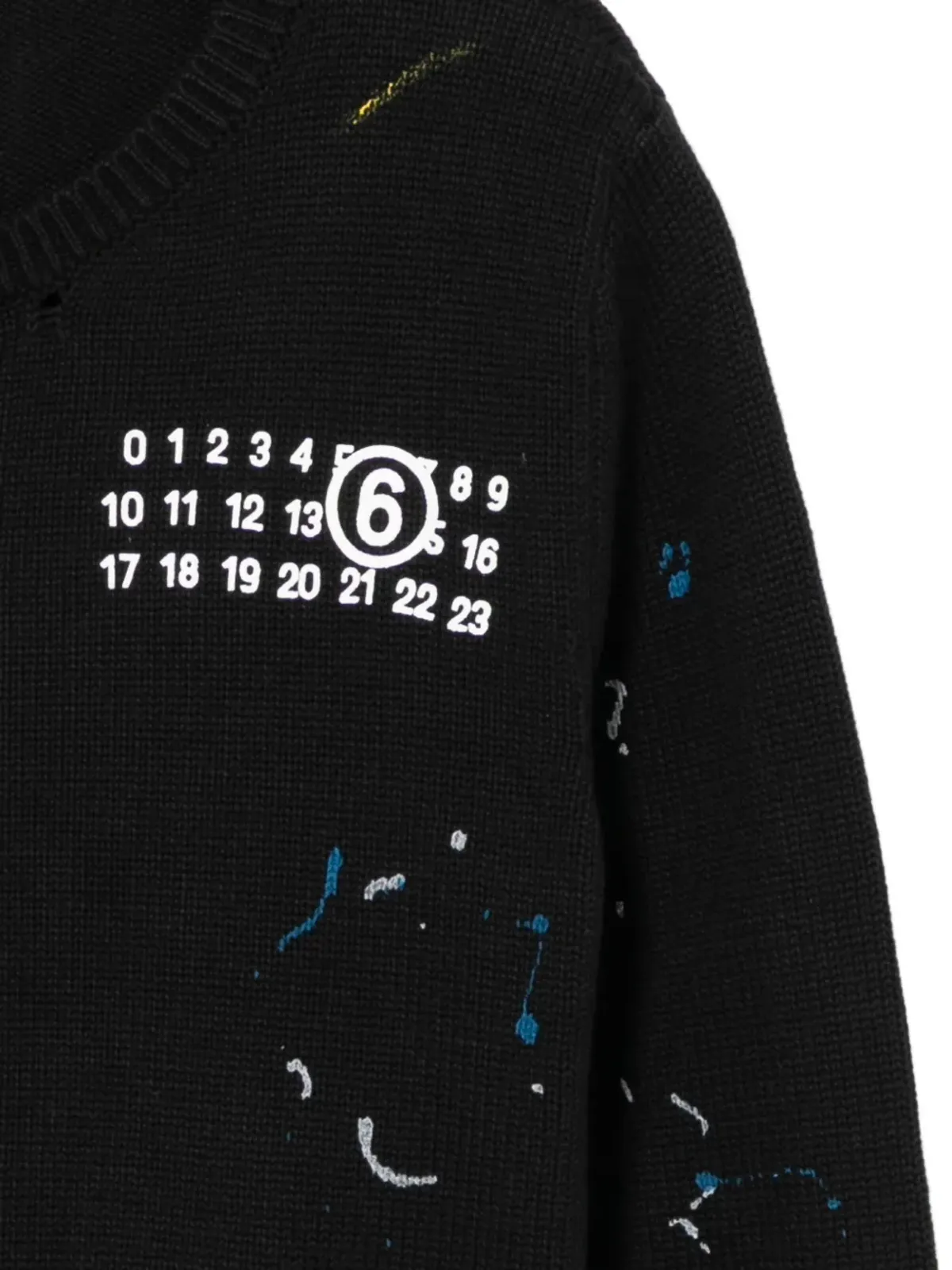 MM6 Maison Margiela Kids ロゴセーター - 画像3