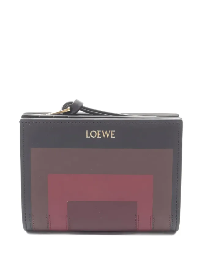 Loewe Pre-Owned Loewe Pre-Owned アルバーズ×ロエベ 幾何学模様の二つ折り財布の商品画像