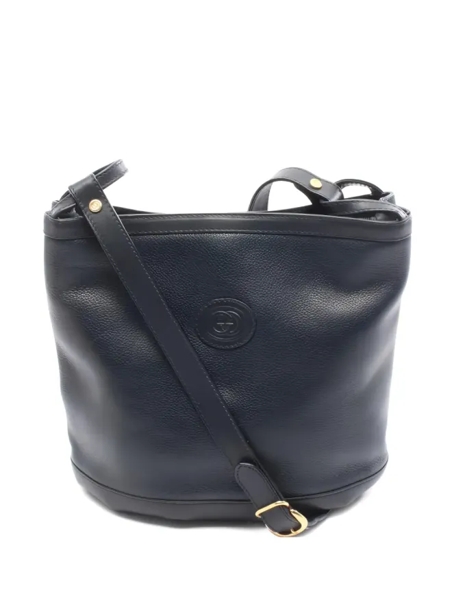 Gucci Pre-Owned Gucci Pre-Owned 00s Interlocking G レザーショルダーバッグの商品画像