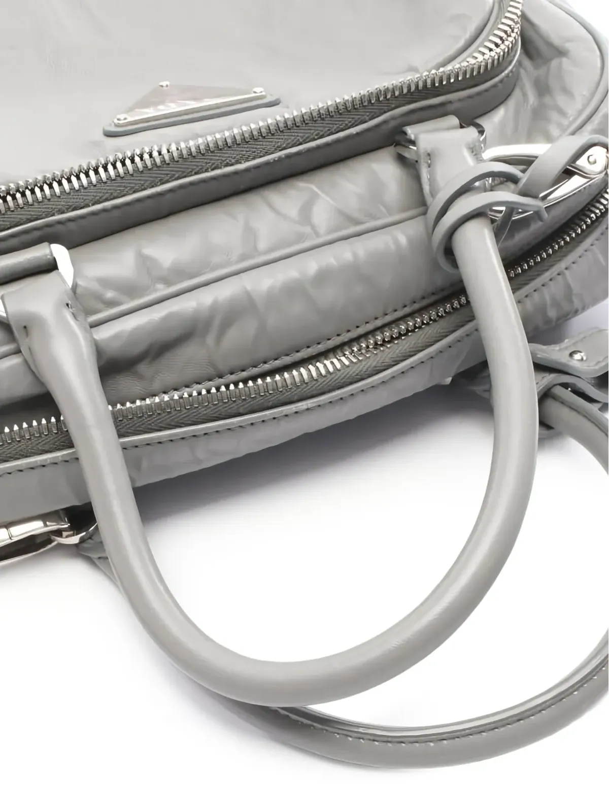 Prada Pre-Owned レザー トートバッグ - 画像5