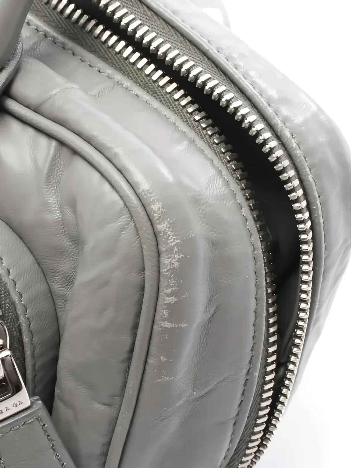 Prada Pre-Owned レザー トートバッグ - 画像3