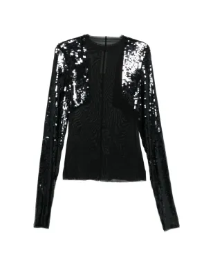 Rick Owens Dennis top - Black - サムネイル1